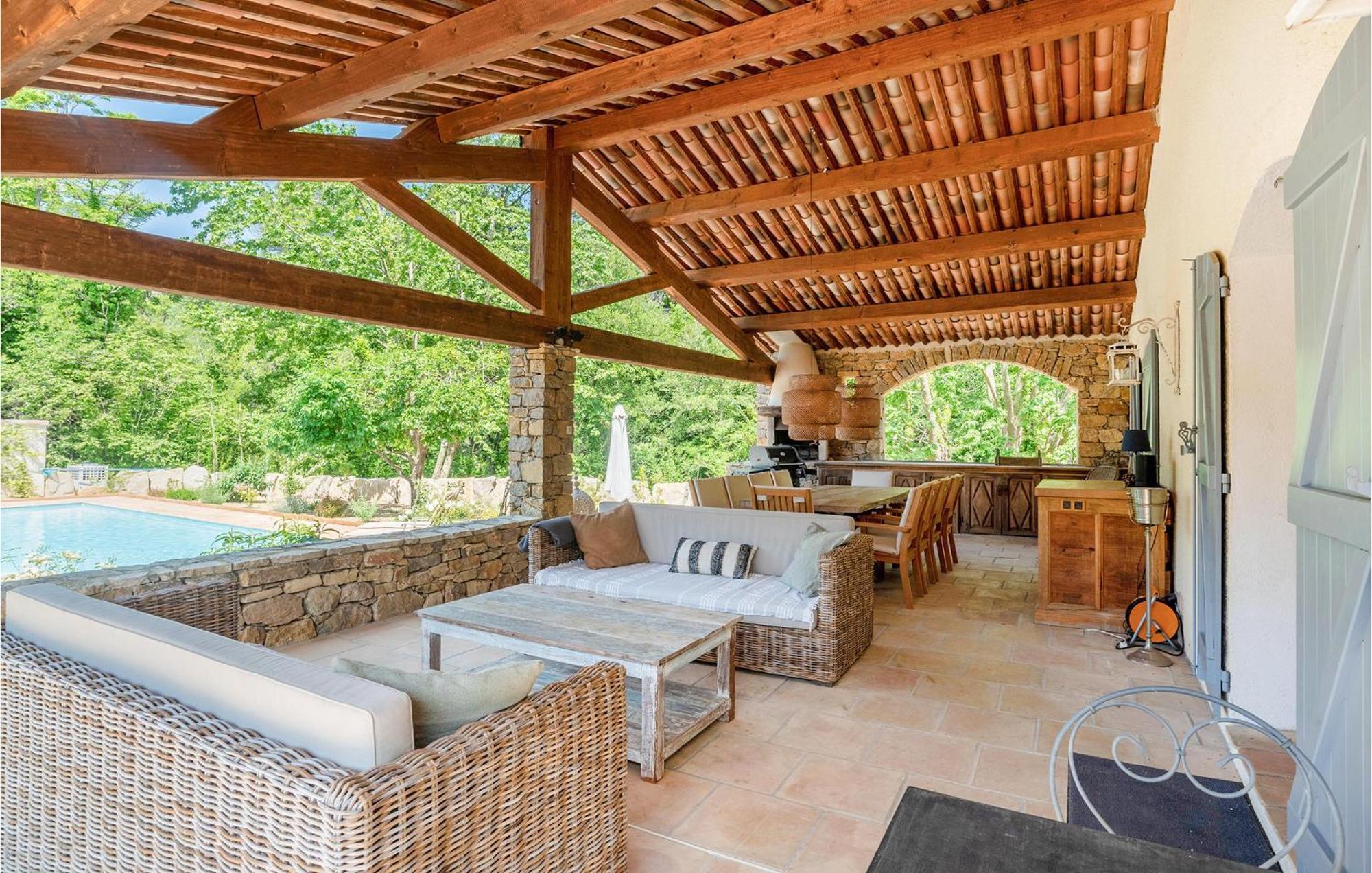 6 Bedroom Pet Friendly Home In Carces Exterior photo